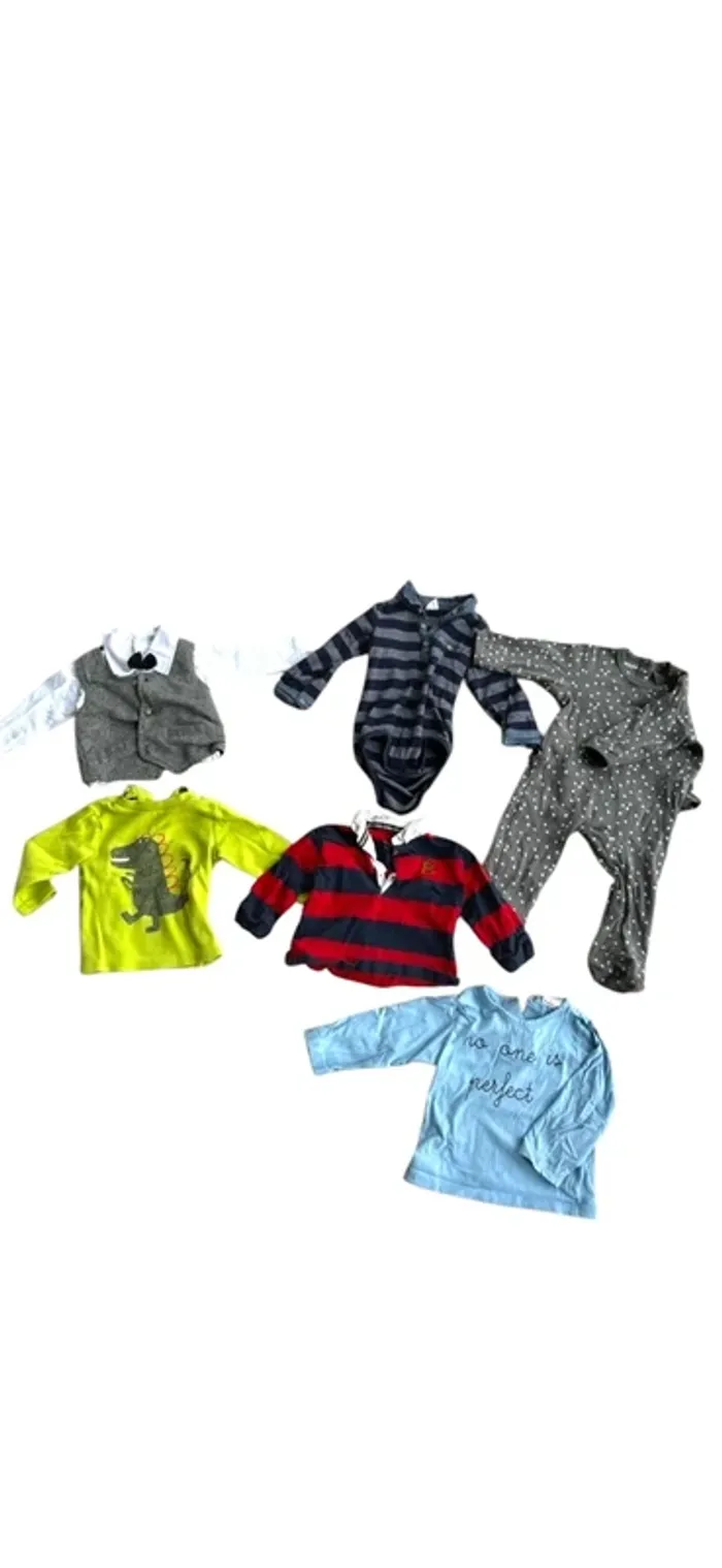 Lot vêtements bébé garçon 9 mois - photo numéro 4