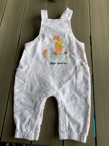 Salopette bébé mixte 6 mois Jungle adventure