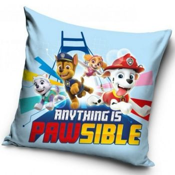COUSSIN PAT PATROUILLE - PAW PATROL 40x40CM - NICKELODEON - NEUF