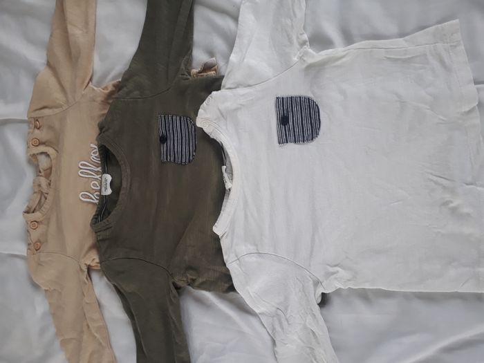 Lot de Tshirt manches longues