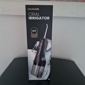 Hydropulseur jet dentaire noir