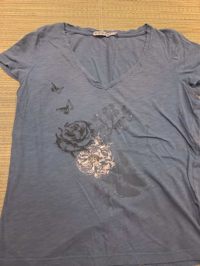 Tee shirt kookai taille 1 - photo numéro 2