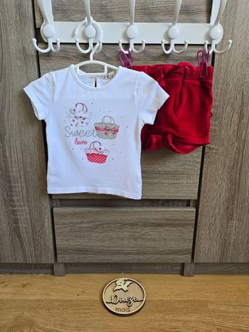 Vêtement Bébé Fille - Ensemble - EMC / Obaibi - 12 mois 74 cm