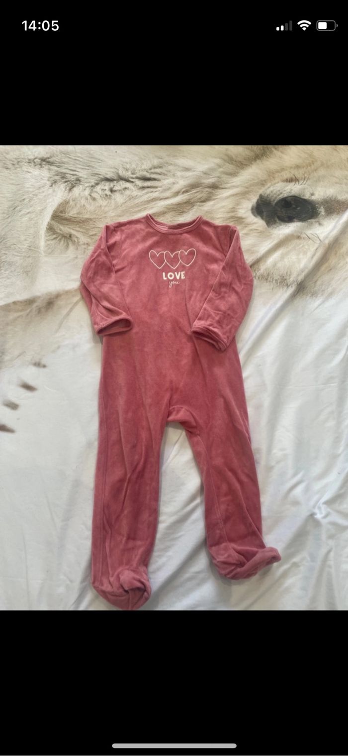 Pyjama une pièce mi saison