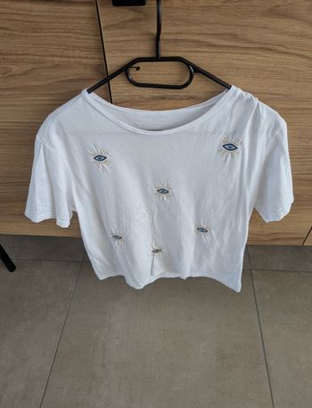 T-shirt œil grec femme