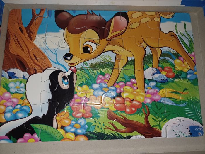 Puzzles complets bambi et Dumbo