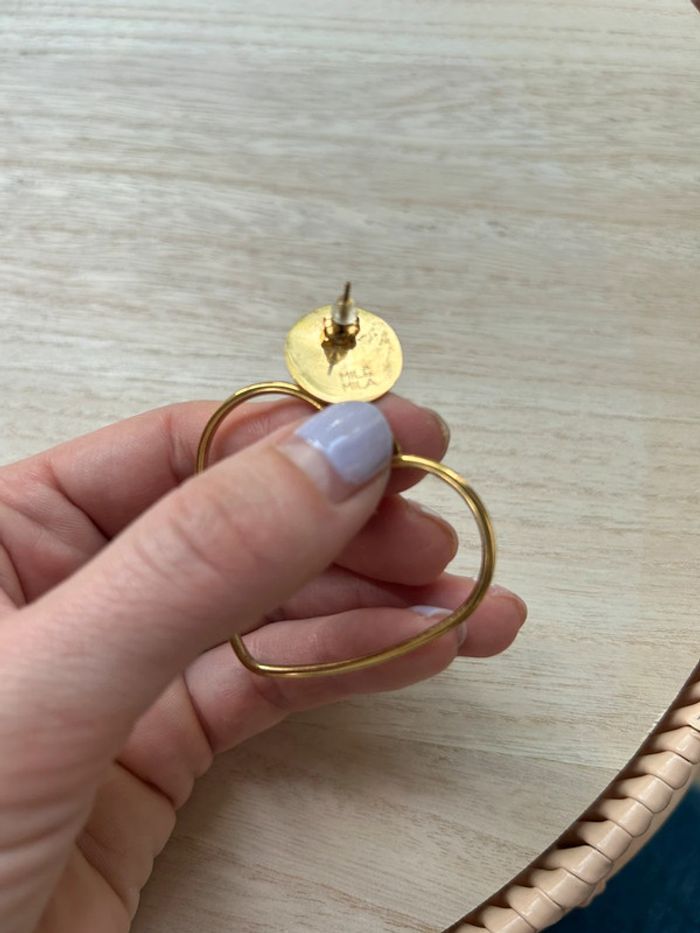 Boucles d’oreilles cœurs Mile Mila - photo numéro 2