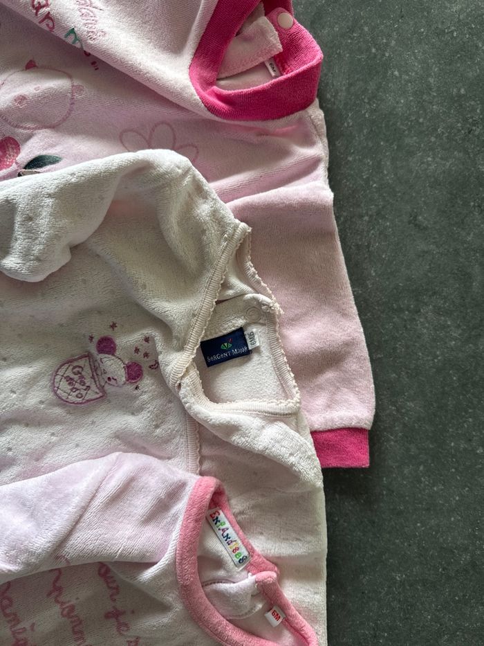 Lot 8 pyjamas 6 mois - photo numéro 2