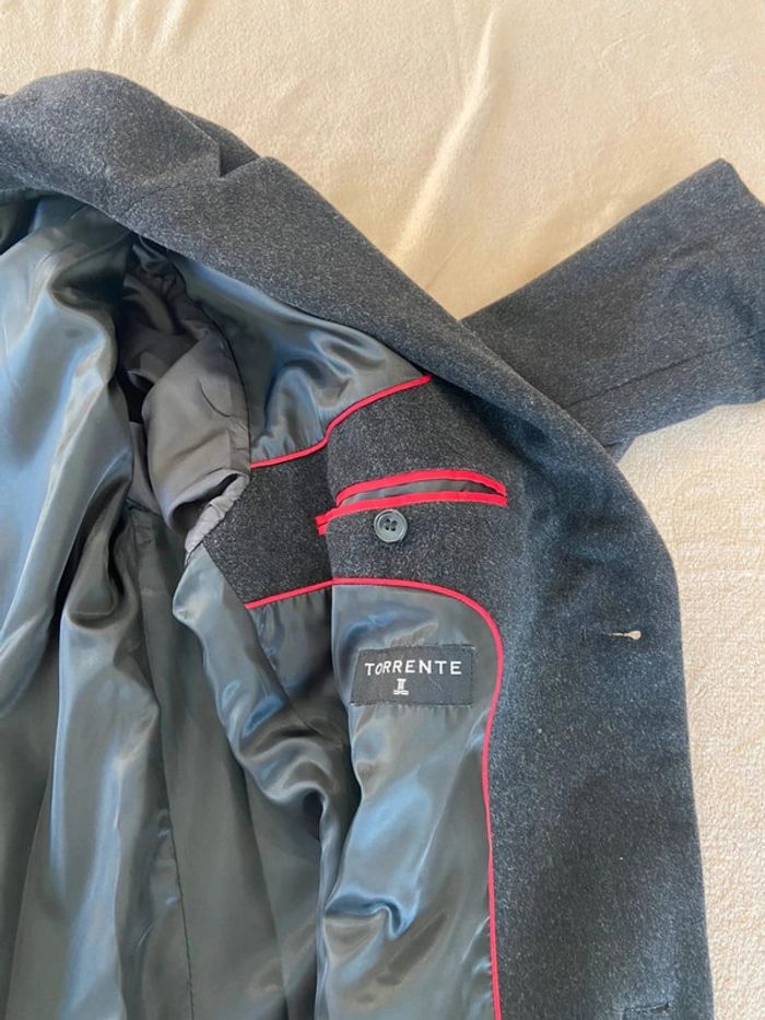 Manteau long hiver laine homme 56 - photo numéro 7