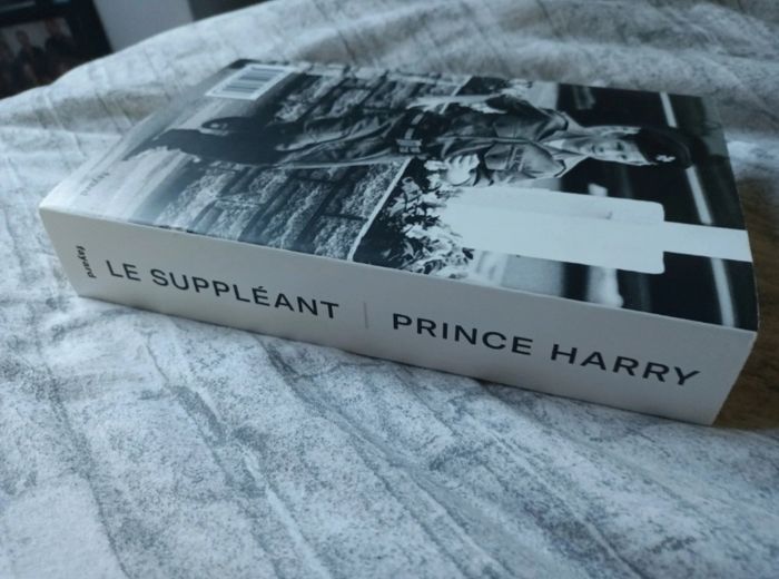 Livre " Le Suppléant " du Prince Harry 🍁🍂 - photo numéro 2