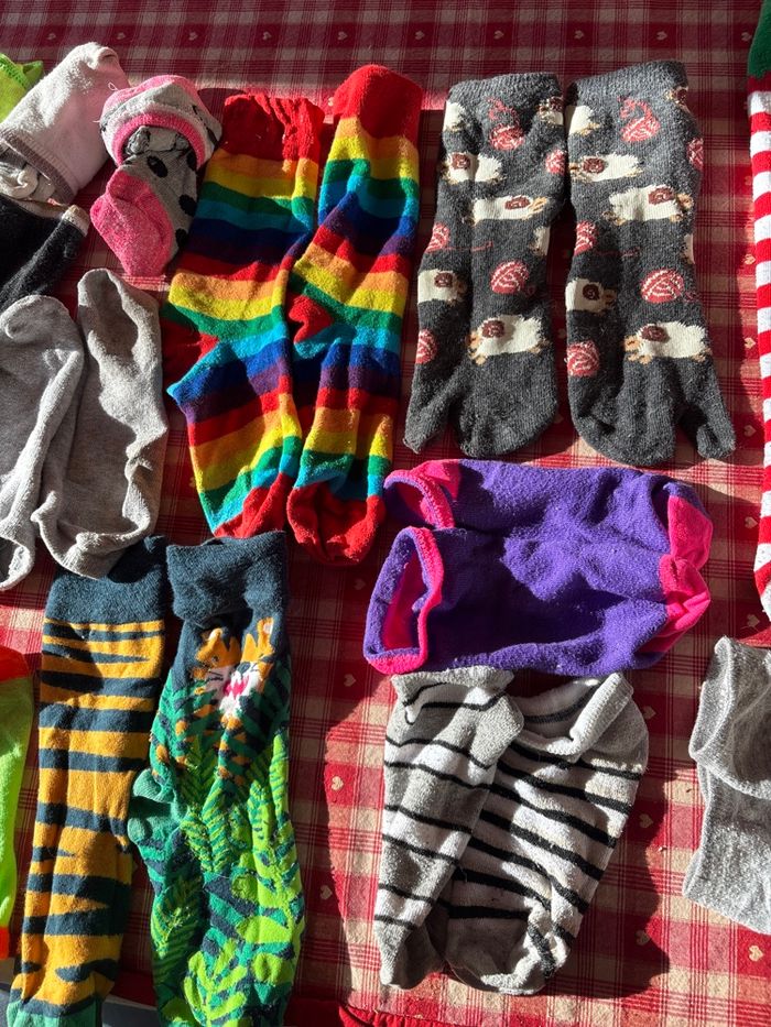 Lot de 20 paires chaussettes - photo numéro 4