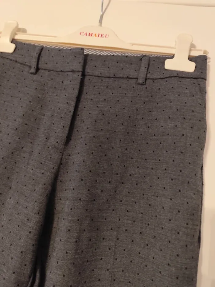 Pantalon a pois
