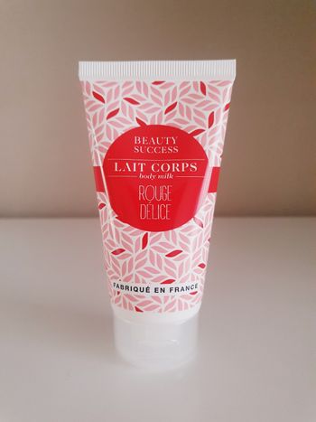 Lait corps Rouge Délice