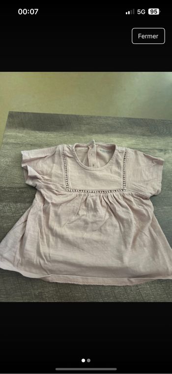 Tee shirt manches courtes