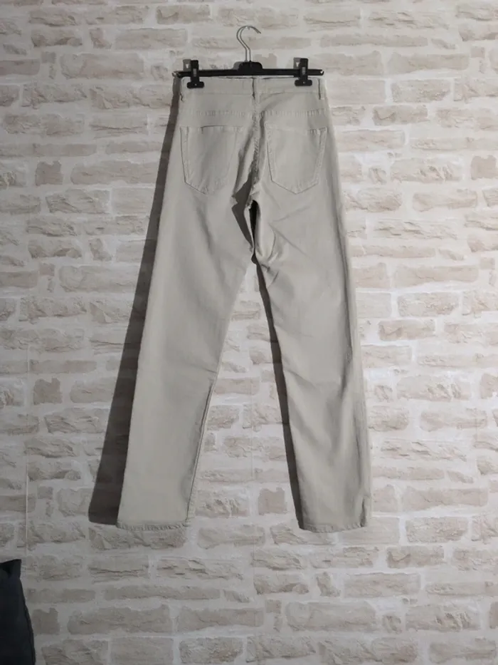 Pantalon Homme Celio – Taille 36-Creme – Neuf avec étiquette - photo numéro 3