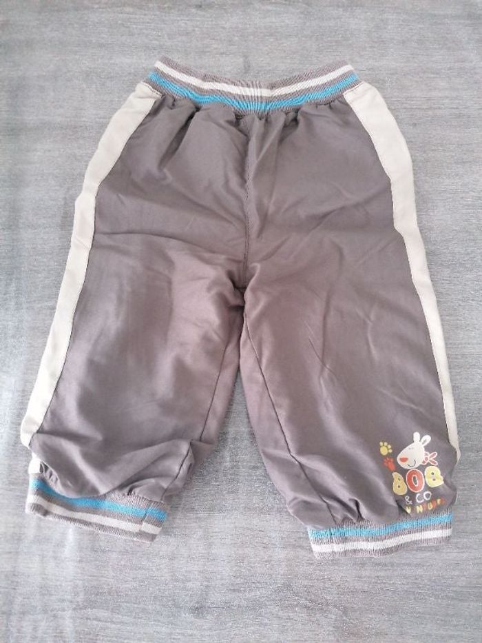 Pantalon style survêt avec doublure