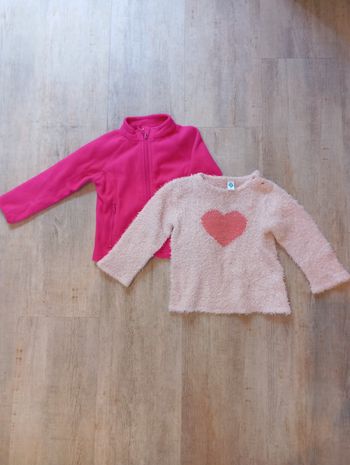 Pull et gilet 2 ans 