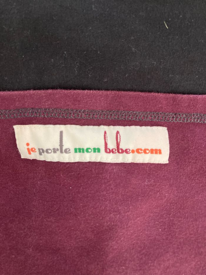 Écharpe de portage je porte mon bébé jpmbb - photo numéro 2