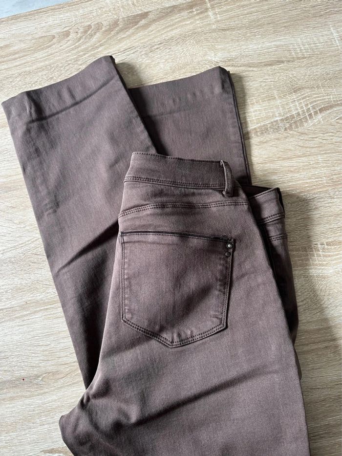 Jeans marron Armand Thiery - photo numéro 9