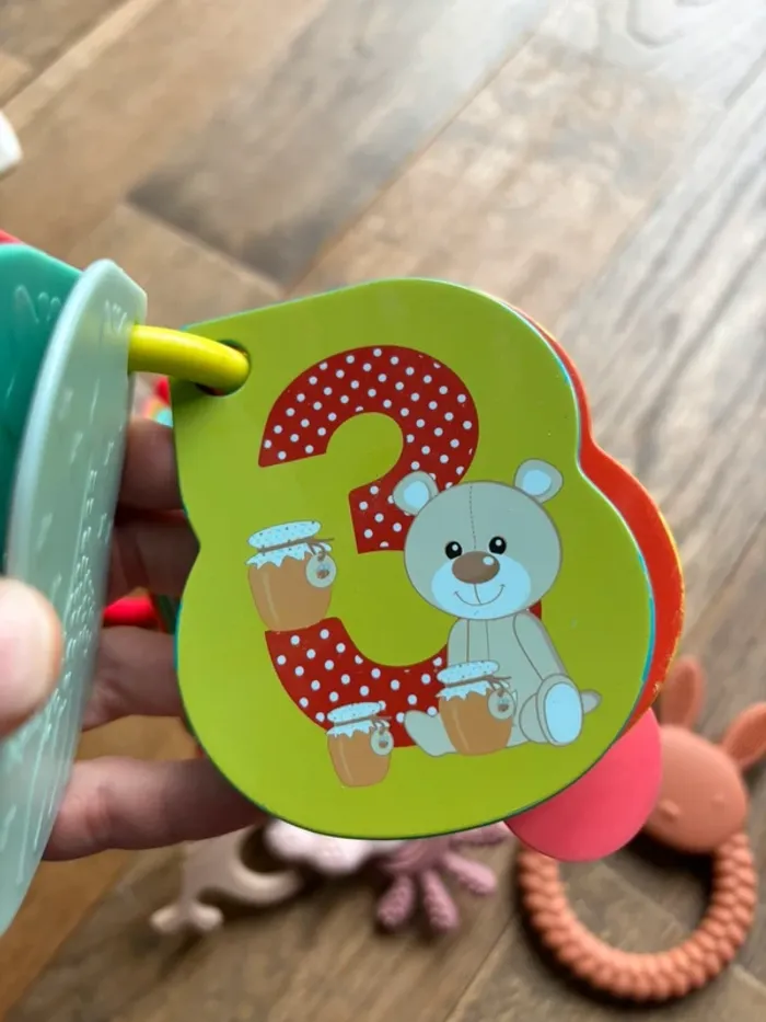 Lot anneaux dentition et hochet Sophie la girafe tbe - photo numéro 6