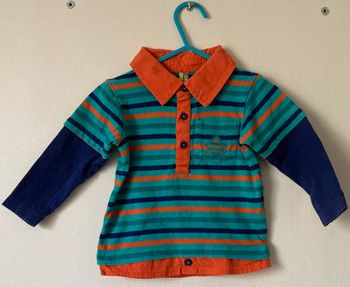 Polo rayé garçon 12 mois