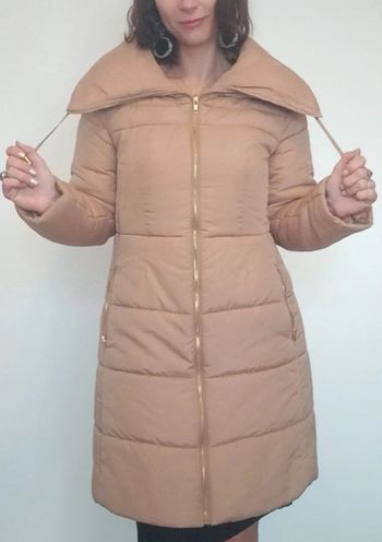 Doudoune longue chaude grand col taille 3