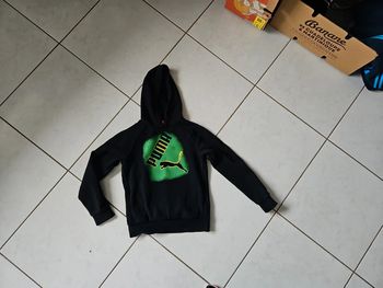 Sweat à capuche garçon Puma 12 ans U35