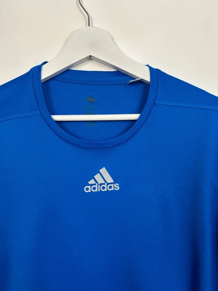 T-shirt Homme Adidas Bleu | Taille L | Très Bon État | #TM88 - photo numéro 3