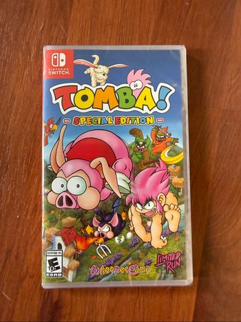 LRG#245 Tomba! Special Edition Jeu Nintendo Switch NEUF sous blister Limited Run #45