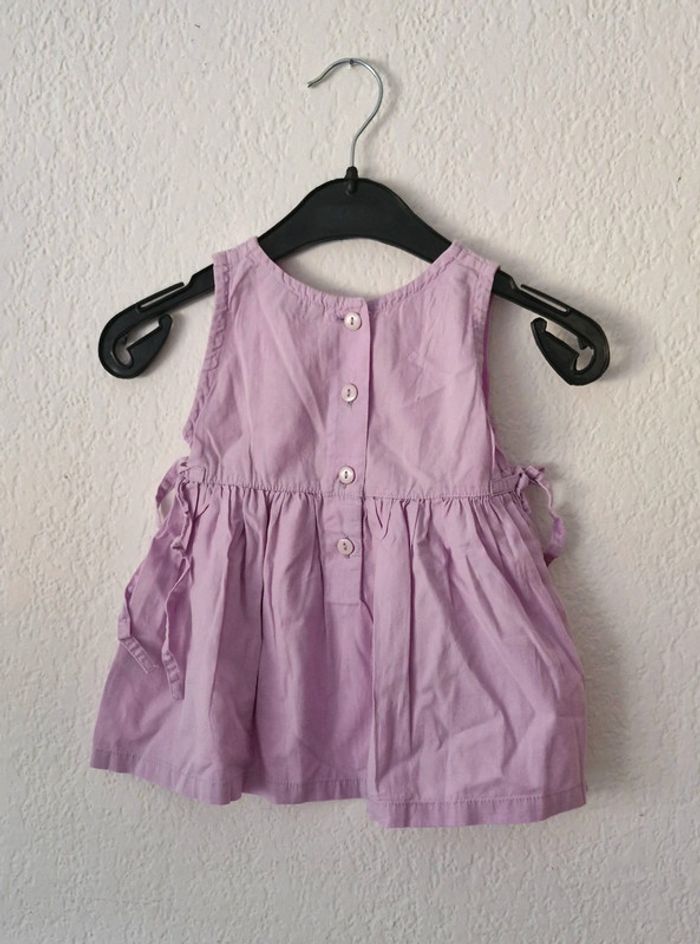 Robe Violette pour fille taille 6 mois - photo numéro 4