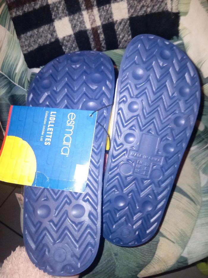 Lot de 2 paires de chaussures et claquettes lidl neuves - photo numéro 8