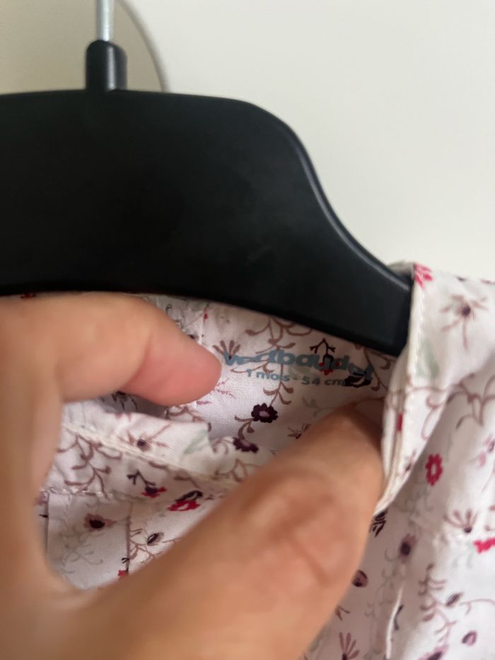 Haut bébé fille 1 mois vertbaudet - photo numéro 3