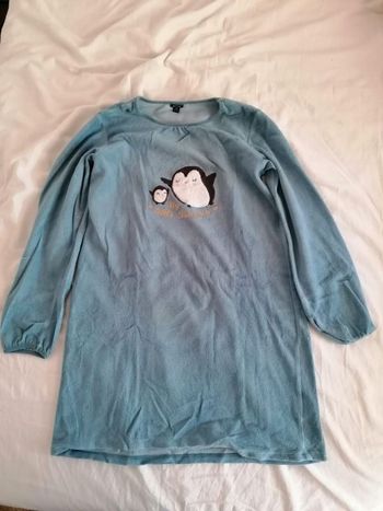 Pyjama polaire bleu 12 ans