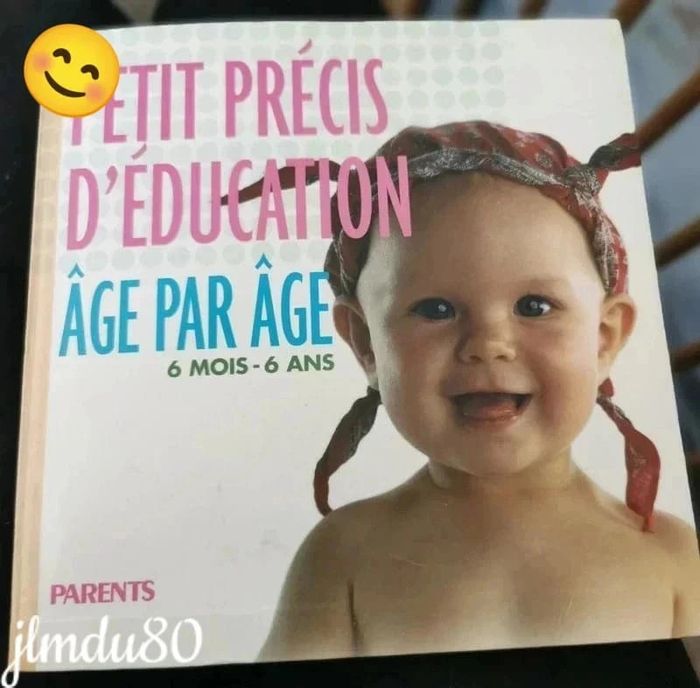 Livre education 6 mois à 6 ans