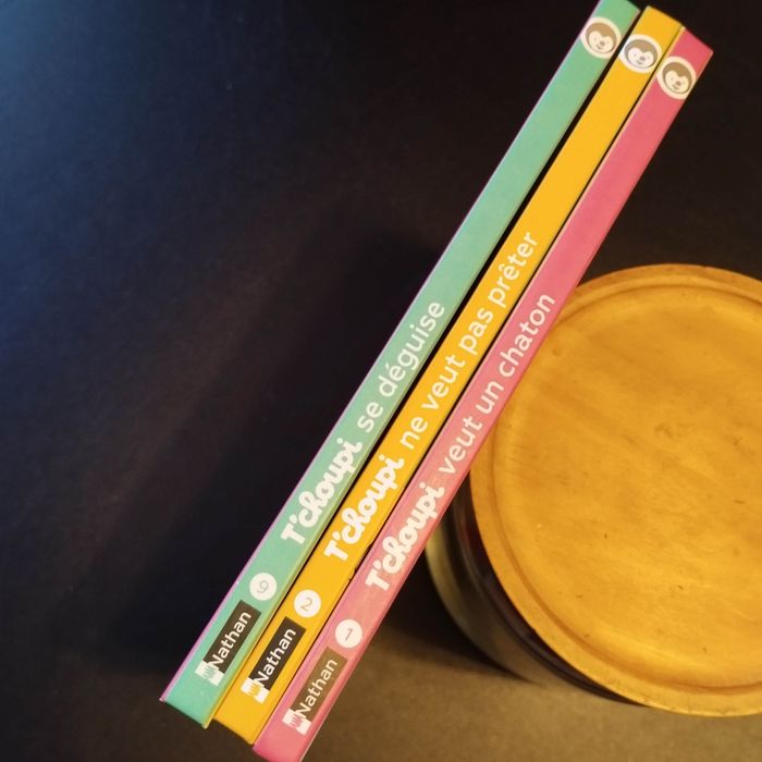 Lot livres enfant Nathan T'choupi - photo numéro 3