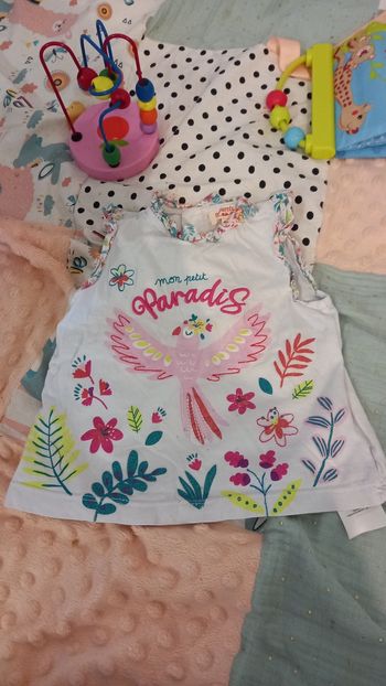 Haut manches courtes Du Pareil au Même 9 mois