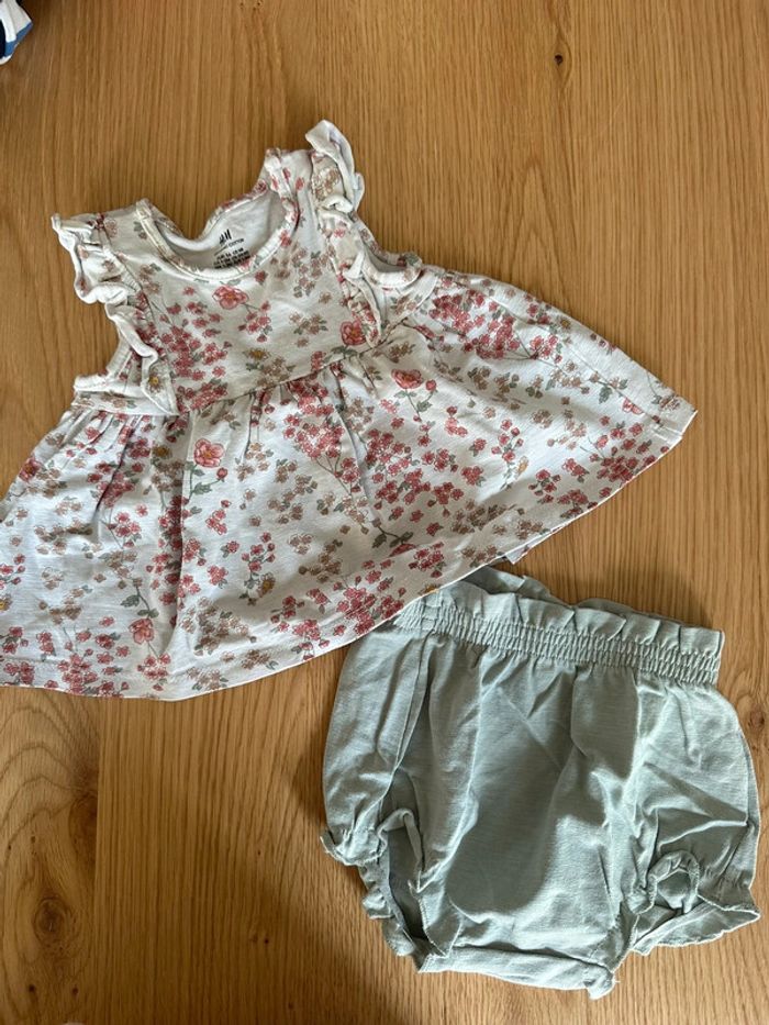 Ensemble robe + bloomer H&M
