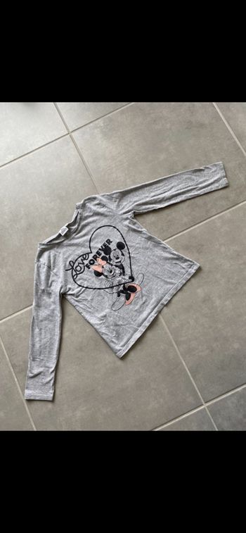 Tee shirt manches longues Minnie Disney 6 ans