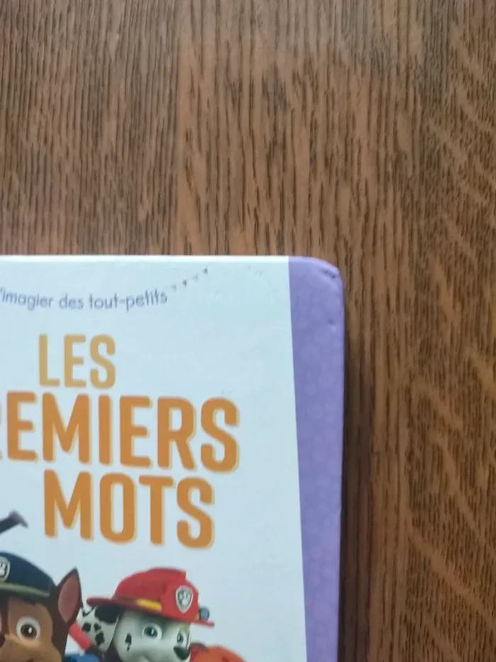 Livre paw patrol les premiers mots - photo numéro 2