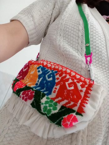 Petite pochette artisanale du Mexique