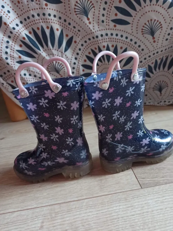 Bottes de pluie fille taille 20 - photo numéro 2