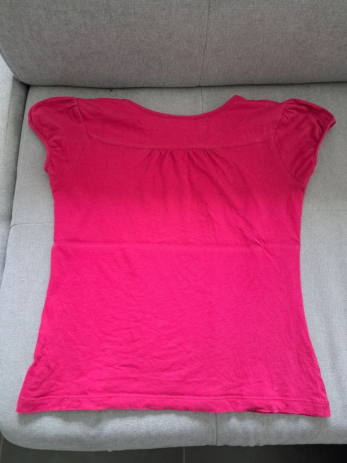 T-shirt fille 12 ans du pareil au même - photo numéro 3