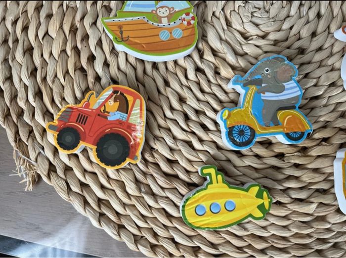 Jouets de bain en mousse