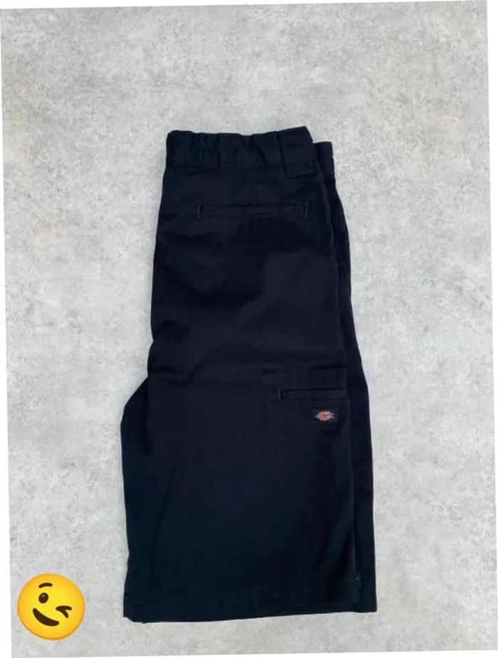 Short Dickies jeans W28 FR38 Bleu Homme Men #SHO53