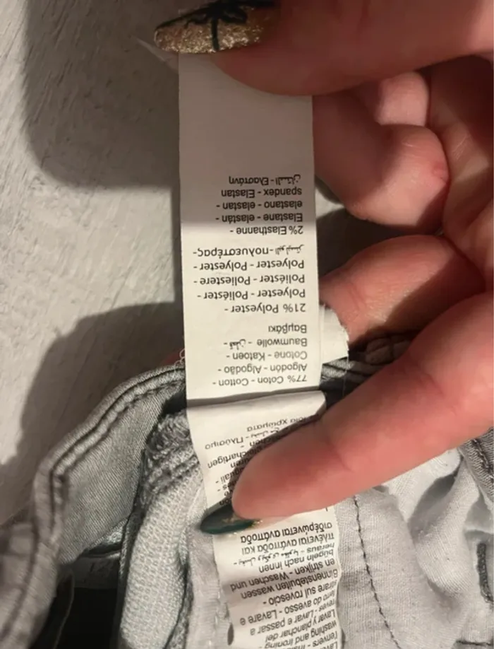 Jean gris taille 12 mois bébé fille Orchestra 🐱 - photo numéro 4