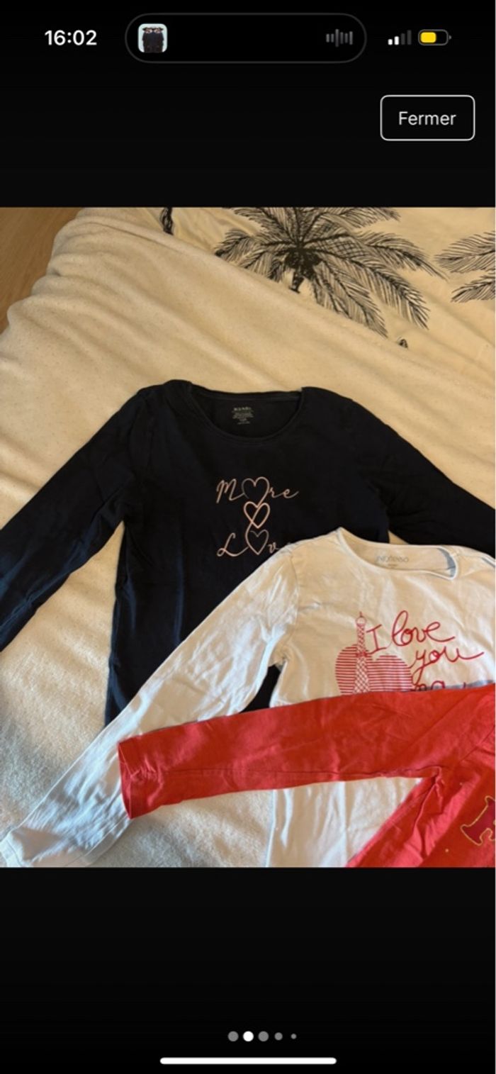 t-shirts manches longues fille - photo numéro 5