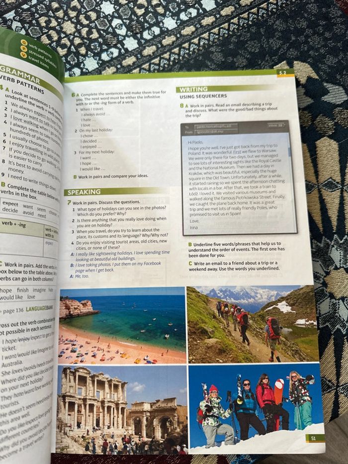 Manuel scolaire Speakout Pre-intermediate students’ book - photo numéro 5