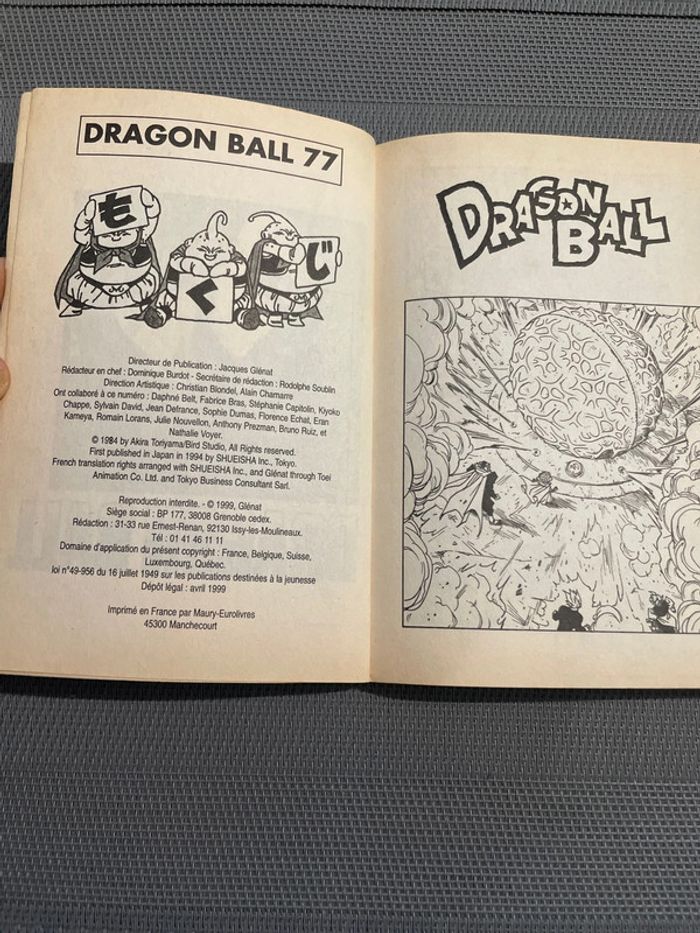 Manga Dragon ball Kiosque Tome 77 - photo numéro 3