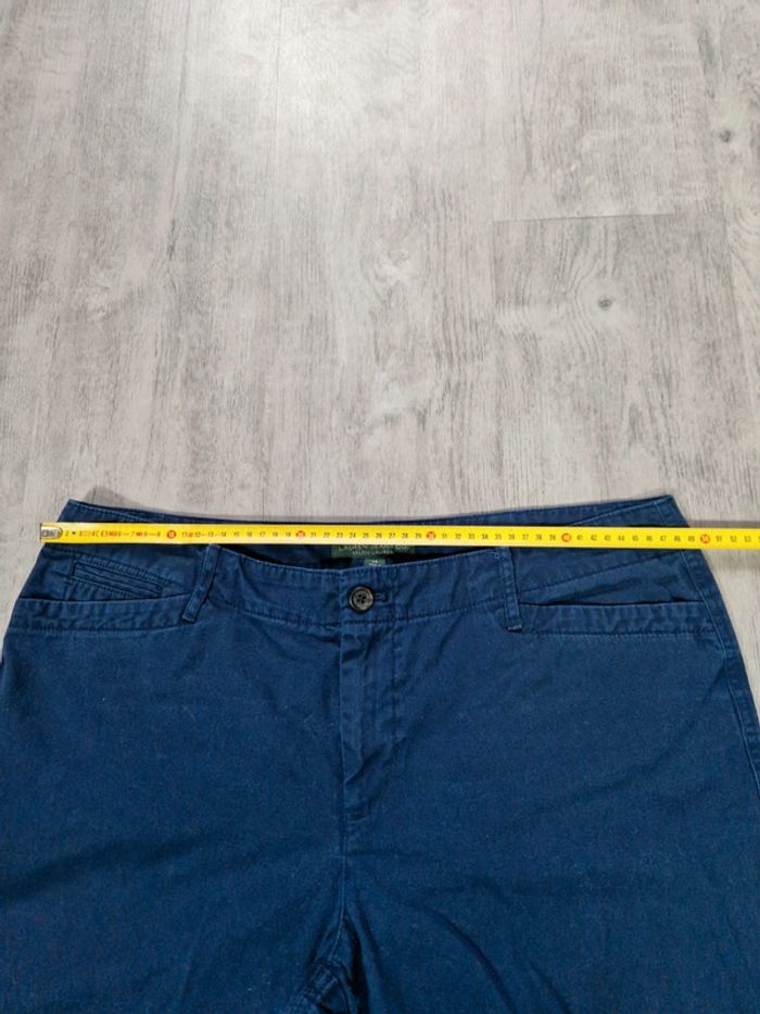 Pantacourt Lauren Ralph Lauren Bleu Marine Taille XL Femme - photo numéro 10