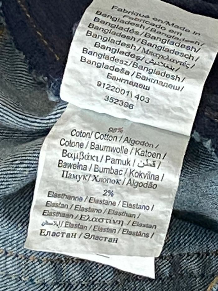 Pantalon jeans bleu Cache Cache - photo numéro 10